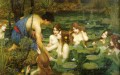 Hylas and the Nymphs Greek female John William Waterhouse